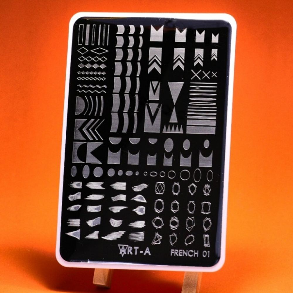 Пластина для стемпинга Art-A MAX French 01