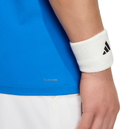 Теннисное поло Adidas Tennis Climacool Freelift Pro - glow blue