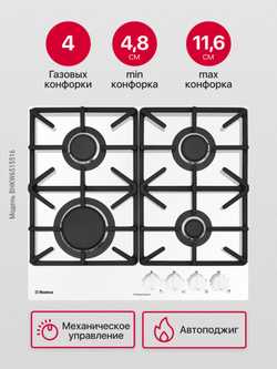 Газовая панель Hansa BHKW6515516