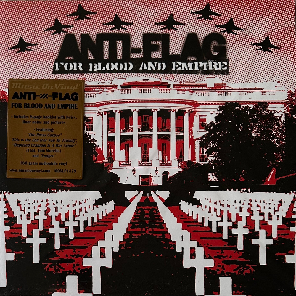 Anti-Flag - For Blood And Empire (Европа 2021г.)