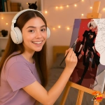 Картина по номерам NieR: Automata 2B