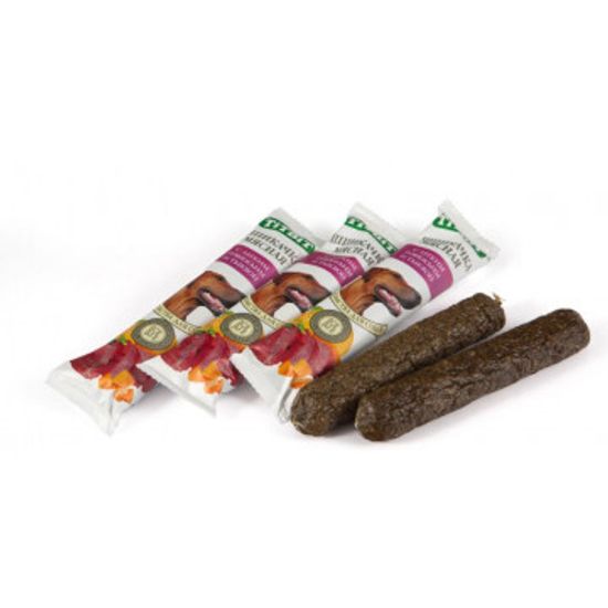 Titbit лакомство для собак Шпикачка с легким говяжьим и тыквой 50 гр