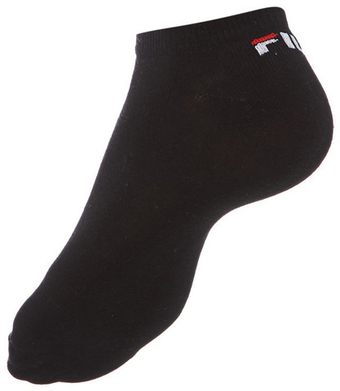 Теннисные носки Fila Invisible Socks 3P - черный