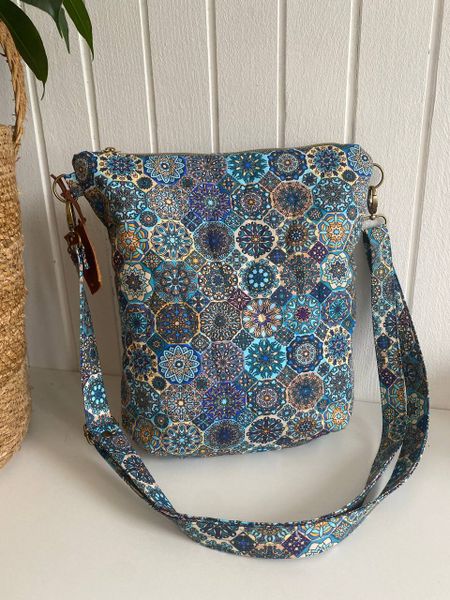 ПРЕДЗАКАЗ, МОЗАИКА БИРЮЗА, 100% хлопок 3