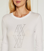 Блузка Armani Exchange - белый(6DYT05 YJDTZ)