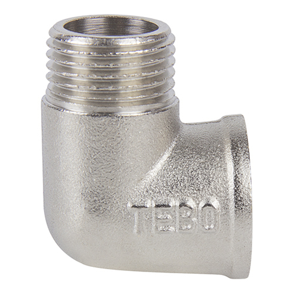 Угольник TEBO 3/4" ВР/НР
