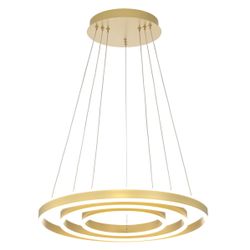 Citilux Дуэт CL719652 LED Люстра подвесная с пультом Золото