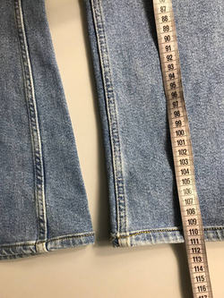 Джинсы прямого кроя для хрупкой девушки 40 размера