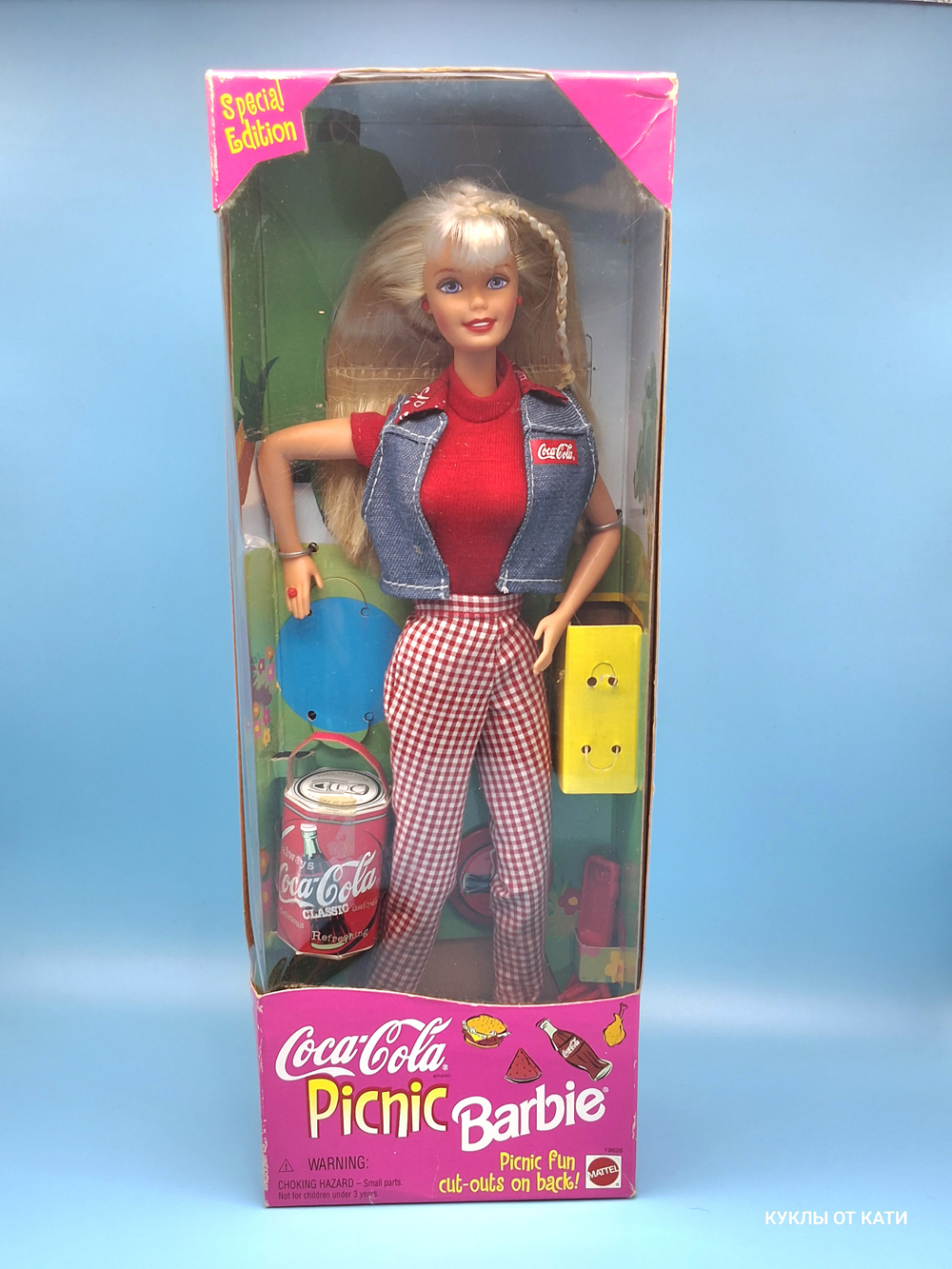 Кукла Барби Coca-Cola Picnic Barbie 1997 года NRFB