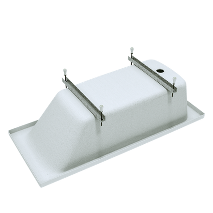 Установочный комплект 1ACReal для прямоугольных ванн шириной 70-75см (шпилька 200мм)