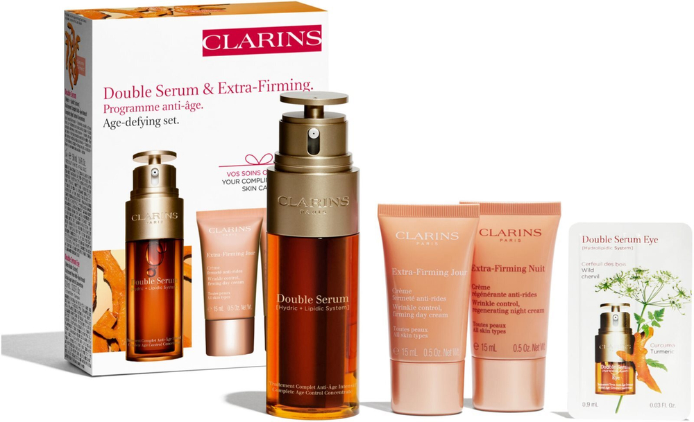Clarins Double Serum & Extra Firming Set - подарочный набор (против морщин) /       / GTIN 3666057143601