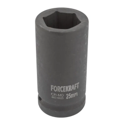 Головка ударная глубокая 3/4'', 25мм (6гр.) FORCEKRAFT FK-46510025