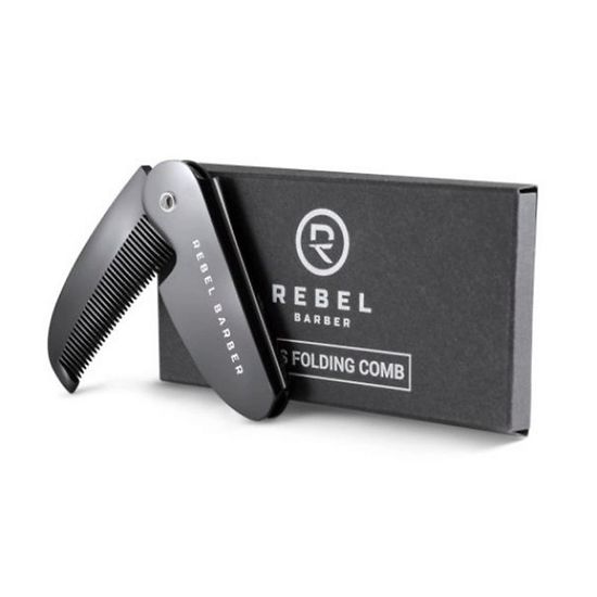 Расческа для усов REBEL BARBER Folding Moustache Comb