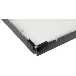 Светодиодная панель ЭРА Грильято SPL-540-B-40K-040 40Вт 4000К 588x588x8 черная с драйвером с ушками ультратонкая