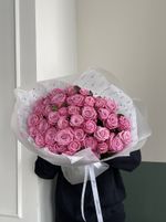 Гранд-букет из фиолетовых роз