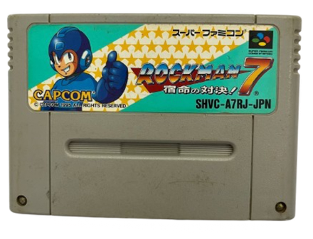 Картридж Rockman 7 / Mega Man 7 (Super Famicom)
