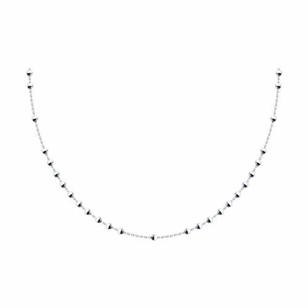 Колье из серебра