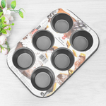 Форма для выпечки 26,5*18,5*2,7см 6 ячеек, BZ-C0269