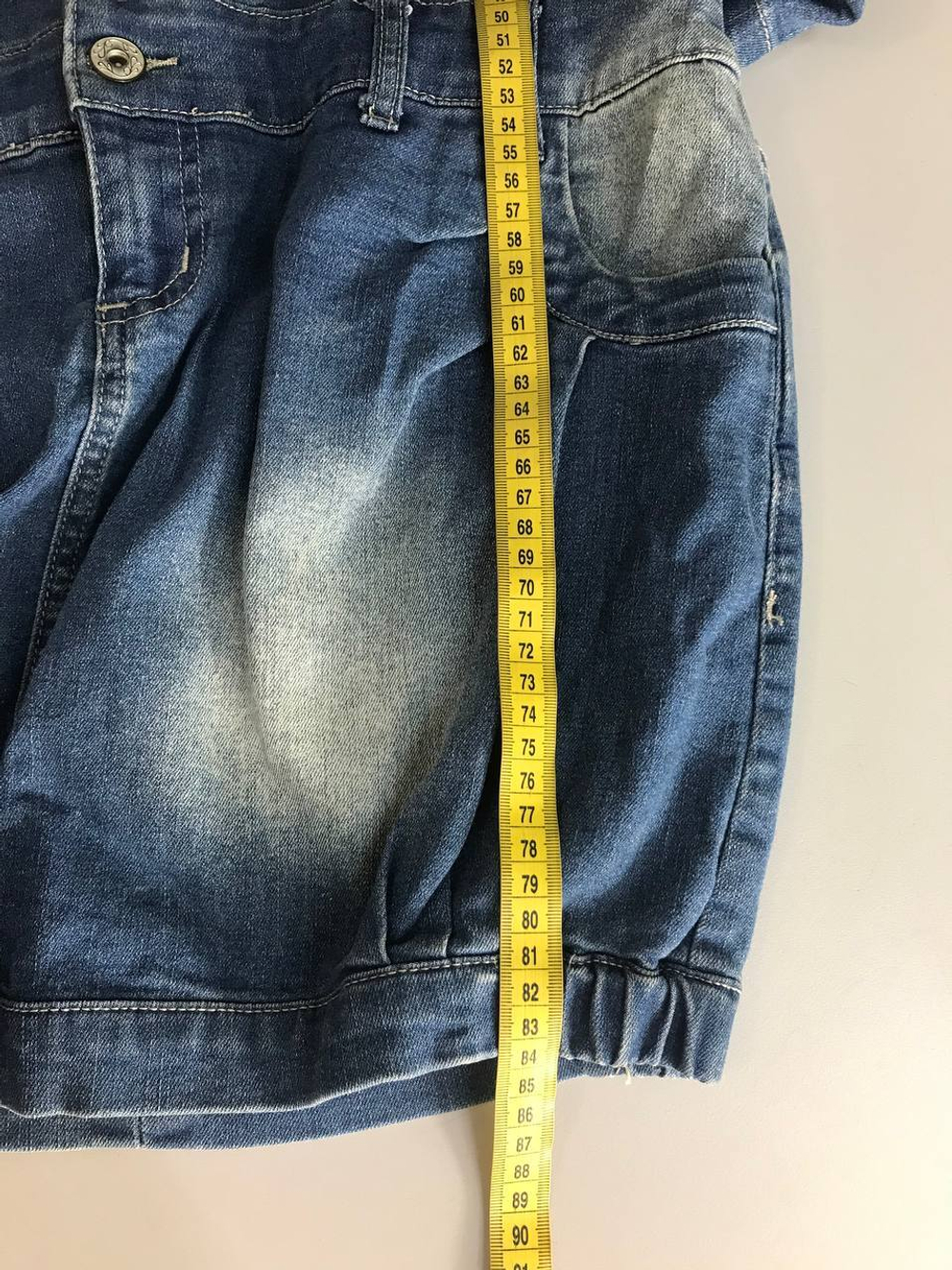 Платье Rainbow джинсовое, маркировка 36, визуально 42 размер