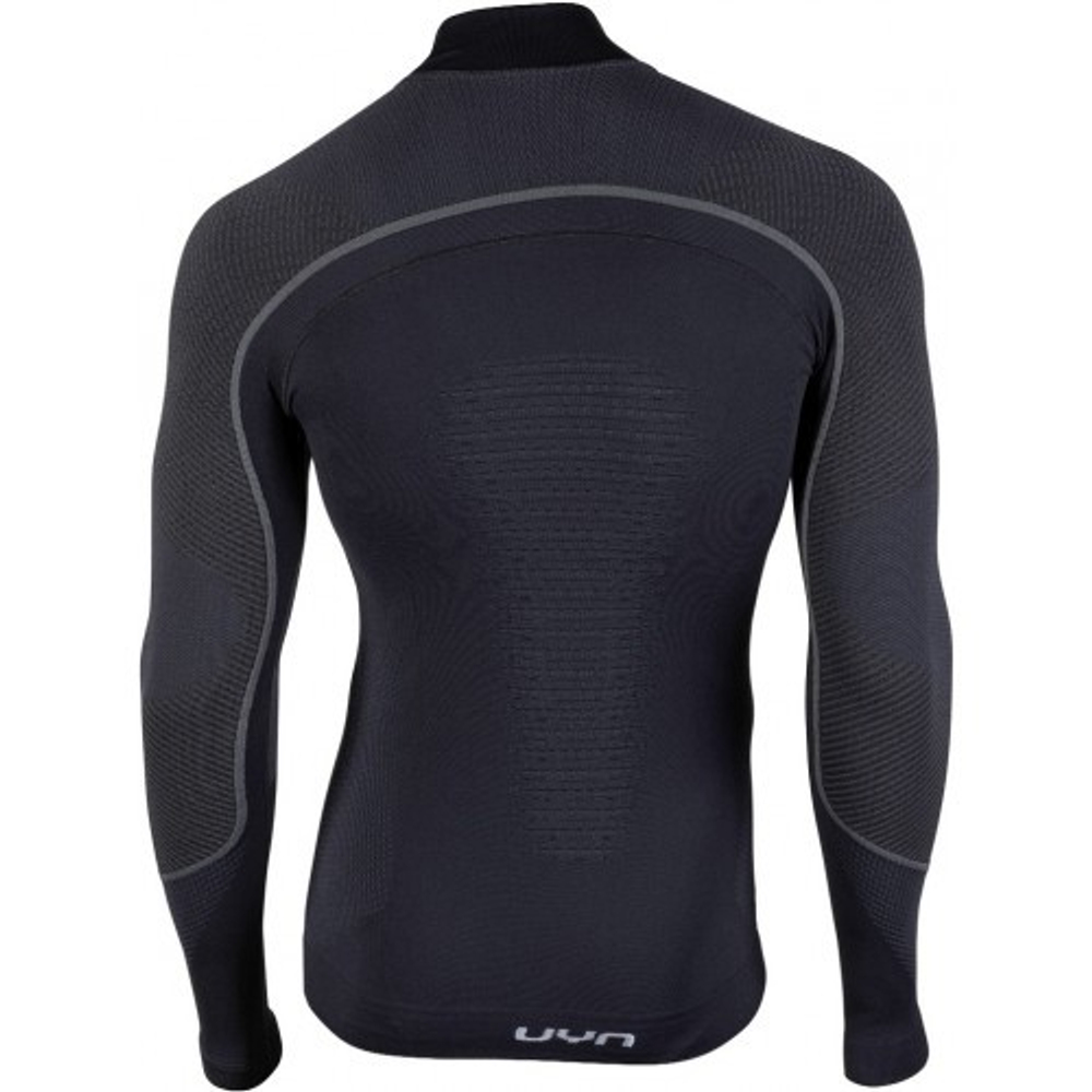 UYN футболка термобелье U100034 MAN AMBITYON UW SHIRT LG_SL. TURTLE NECK B466 Blackboard/Black/White