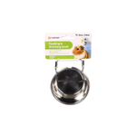 Миска для птиц Flamingo Avaro Hook Inox S, размер 10x10x6.8см.