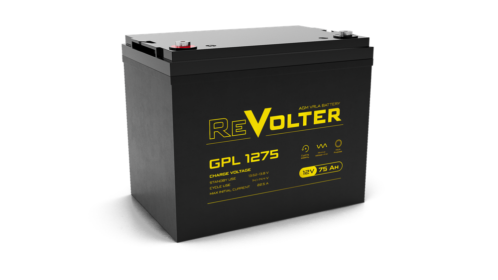 Аккумуляторные батареи ReVolter GPL 1275