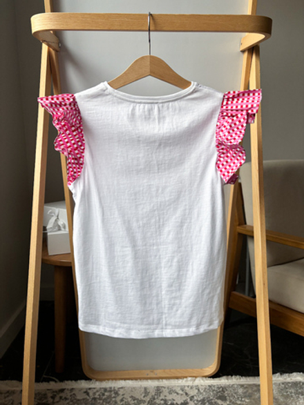 Хлопковый футболка Jacadi, 140