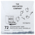 The Unscented Company, Таблетки для посудомоечной машины, 72 таблетки, 864 г (30,5 унции)