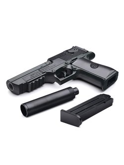 Детское оружие Пистолет с мягкими пулями (639-11)