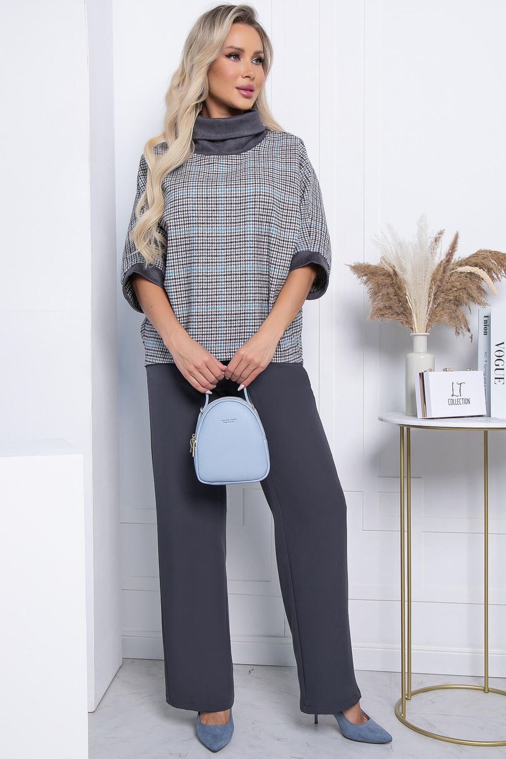 Костюм "Барбара" К7203 (грей) LT Collection (Акция)