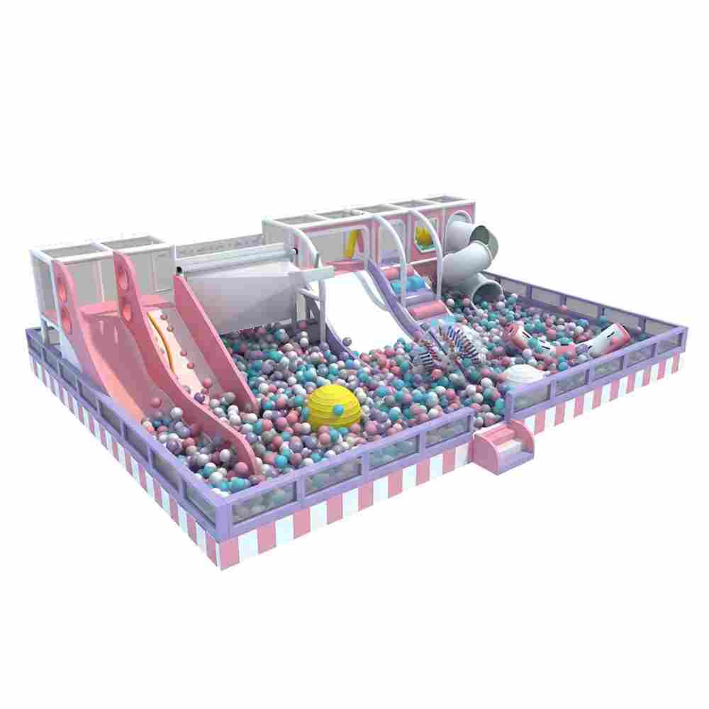 Большой сухой бассейн «Волшебный Городок», 6х5х2,8 м — для детских развлекательных центров