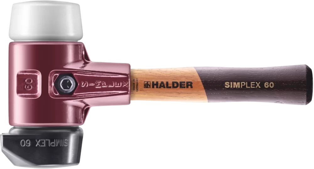 молоток SIMPLEX с бойками из резины и суперпластика 60 мм с укороченной рукояткой ( арт. 3027.262 )