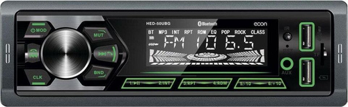 автомагнитола Econ HED-50UBG MP3/WMA