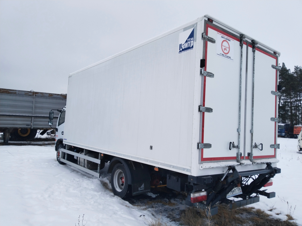 DongFeng C120 Изотермический/рефрижератор с гидробортом АФ-475400-02 (Изотермический, Дизельный, 3.8
