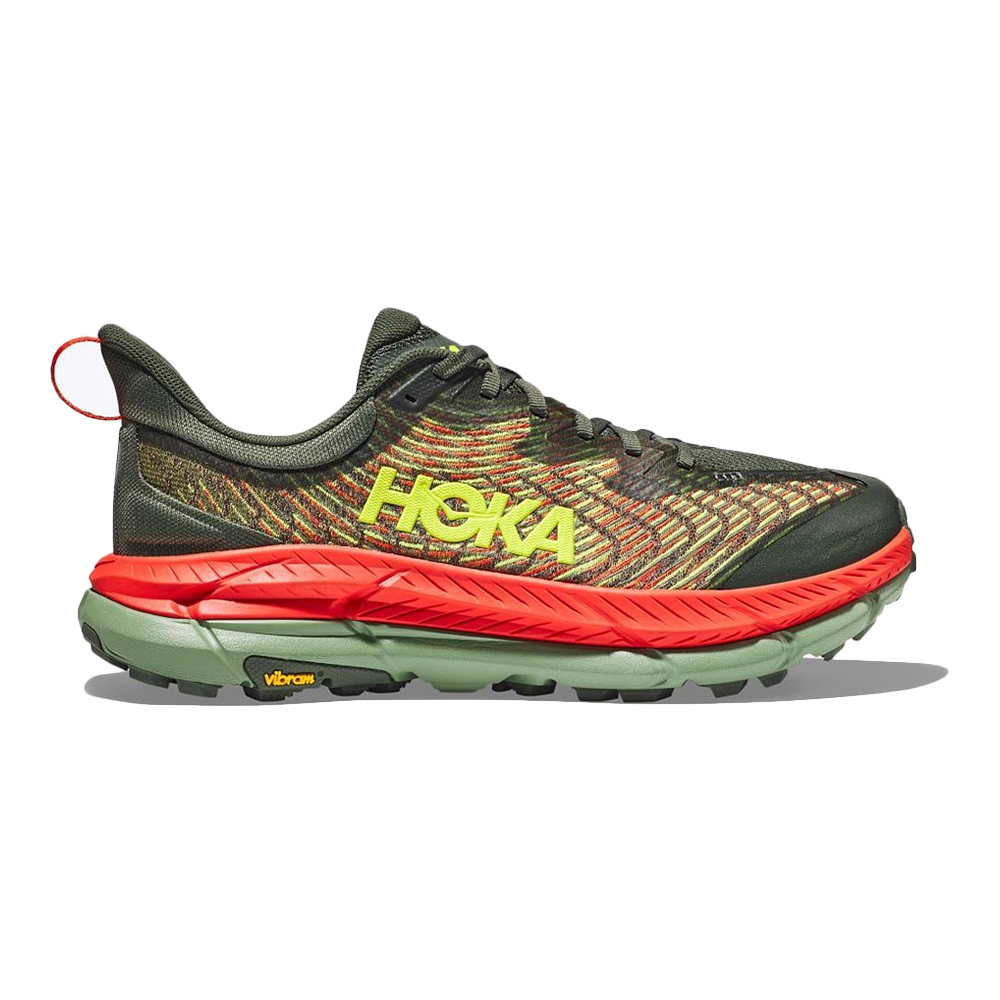 Кроссовки мужские HOKA M MAFATE SPEED 4 Thyme / Fiesta