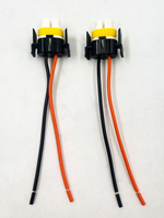 Разъем (колодка) лампы H11 керамика комплект 2 шт