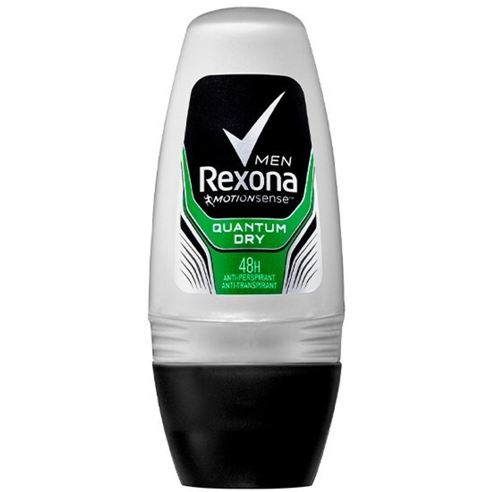 REXONA Дезодорант муж.шарик Quantum Dry 50мл *6 *24