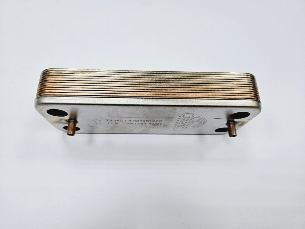Теплообменник ГВС (12пл.) ELECTROLUX Basic Duo/Hi-Tech (арт. AA10110001-2)