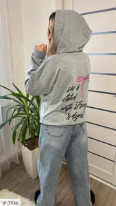 Худи IF-7935 Фабрика Моды