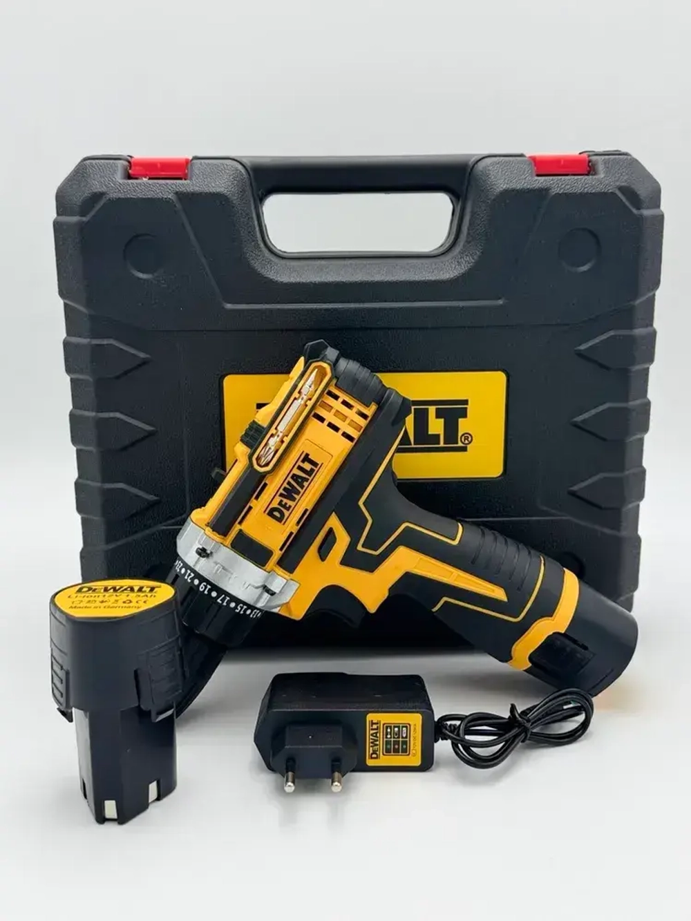 Шуруповерт аккумуляторная дрель DeWalt 12V 2 АКБ