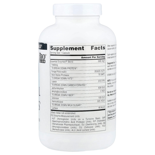 Source Naturals, Daily Essential Enzymes®, 240 вегетарианских капсул