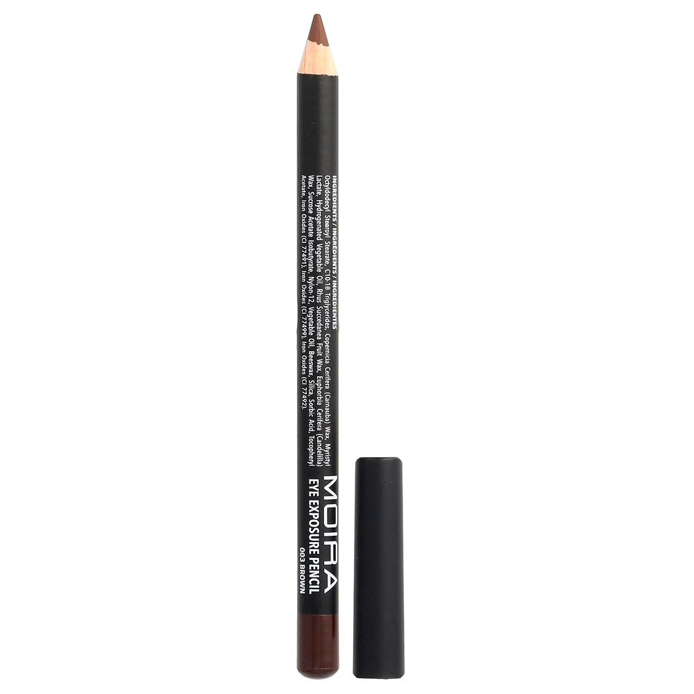 Moira Beauty, карандаш для глаз, 003 коричневый, 1,1 г (0,04 унции)