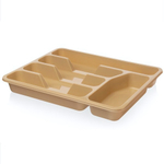 Лоток для столовых приборов малый 26х33 см цвет в ассортименте