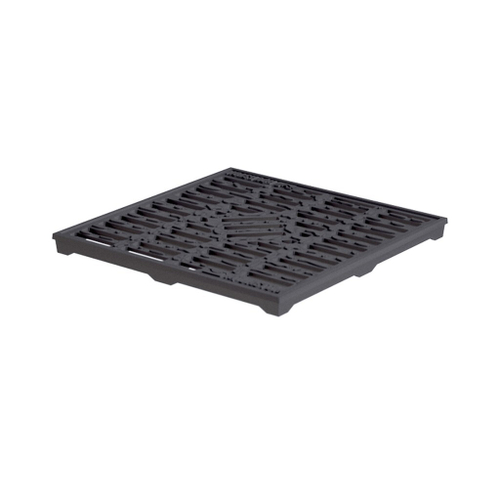 Решетка чугунная для дождеприемника  300*300 "капля" B125 (32814)