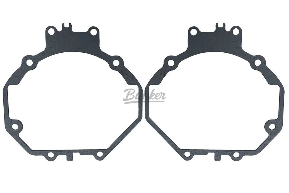 Переходные рамки Subaru Legacy, Outback, B13 дорест. 2003-2006, B14 2009-2014, под линзы Hella 3R,5R