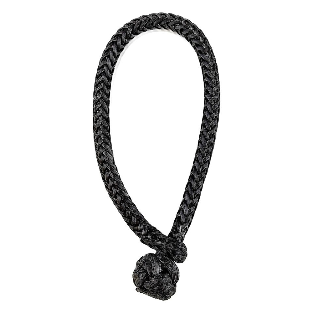 Такелажная скоба мягкая, 5 мм, черная (10269109)