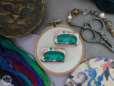 Магнит для игл "Жабка. Bufonem"