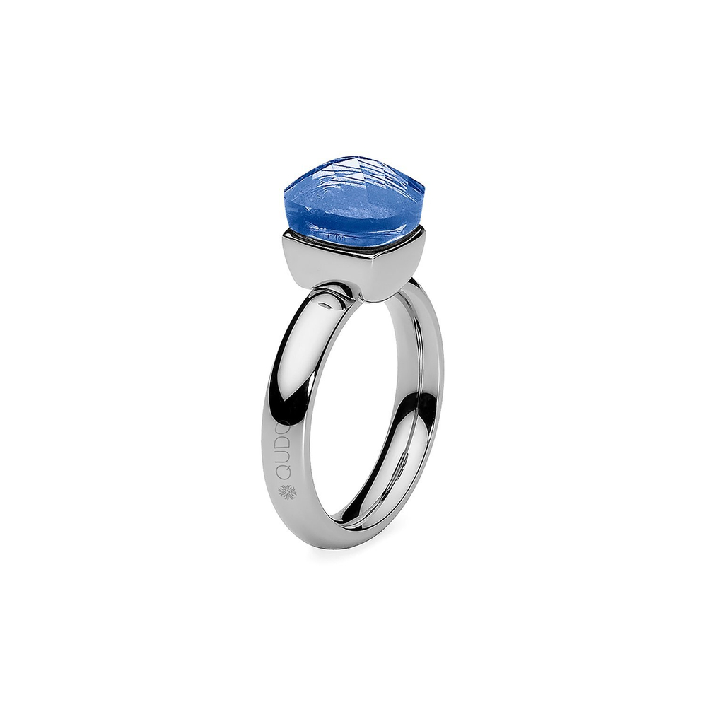Кольцо Qudo Firenze Light Sapphire 16.5 мм 611004 BL/S цвет синий, серебряный
