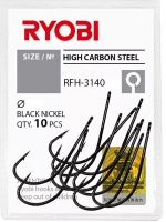 Крючок рыболовный RFH-3140 №04 ( упк по 10шт)