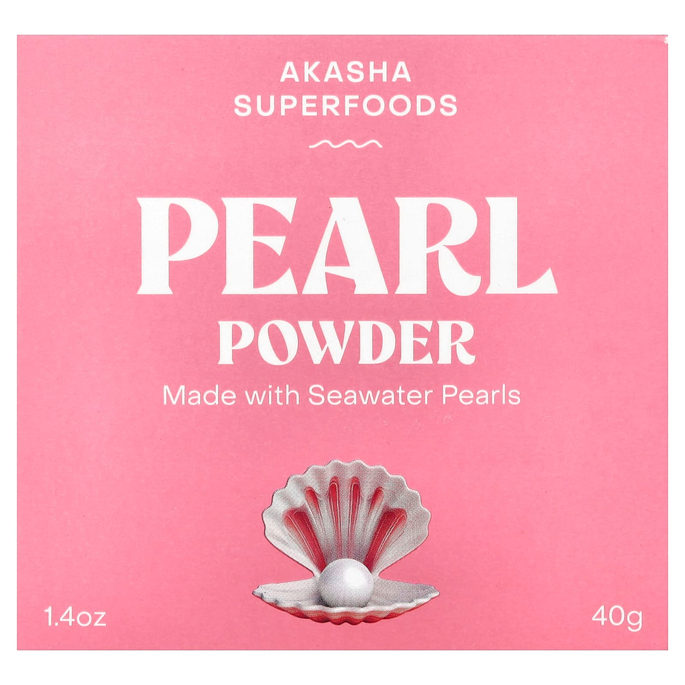 Akasha Superfoods, жемчужная пудра, 40 г (1,4 унции)
